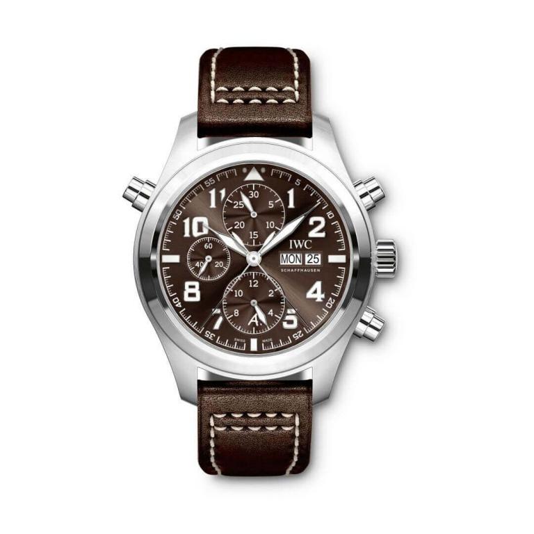 IWC AVIATEUR DOUBLE CHRONOGRAPH 44mm IW371808 Brown