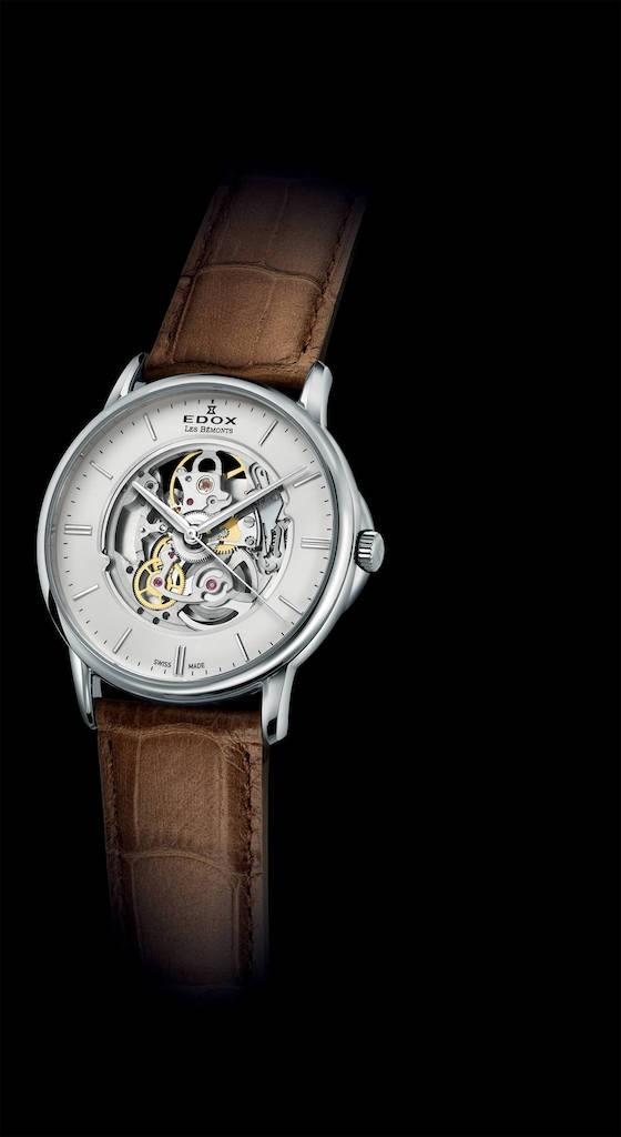 EDOX LES BÉMONTS SHADE OF TIME 42mm 85300 Skeleton