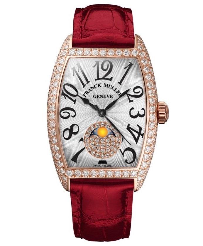 FRANCK MULLER CURVEX JEWELRY 29mm 7500SCATFOLD1RCD1P5N Silver