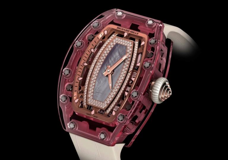 RICHARD MILLE RM AUTOMATIC PINK SAPPHIRE 45.66mm RM 07-02 Squelette