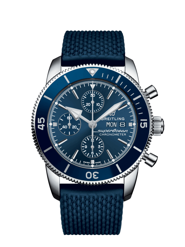 BREITLING SUPEROCEAN HERITAGE II CHRONOGRAPH 44 44mm A13313161C1S1 Blue