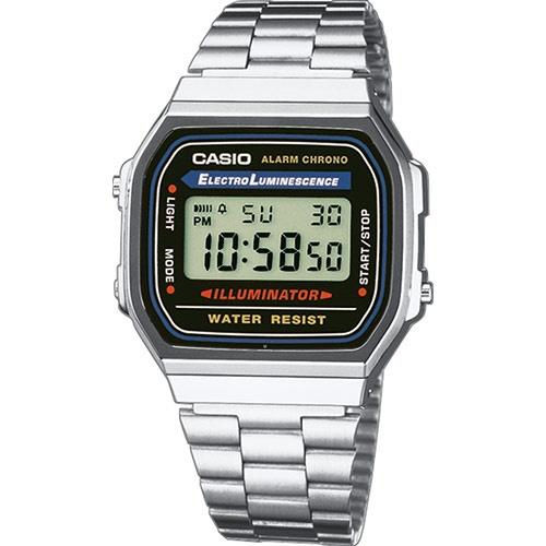 CASIO VINTAGE ICONIC 36mm A168WA-1YES Black