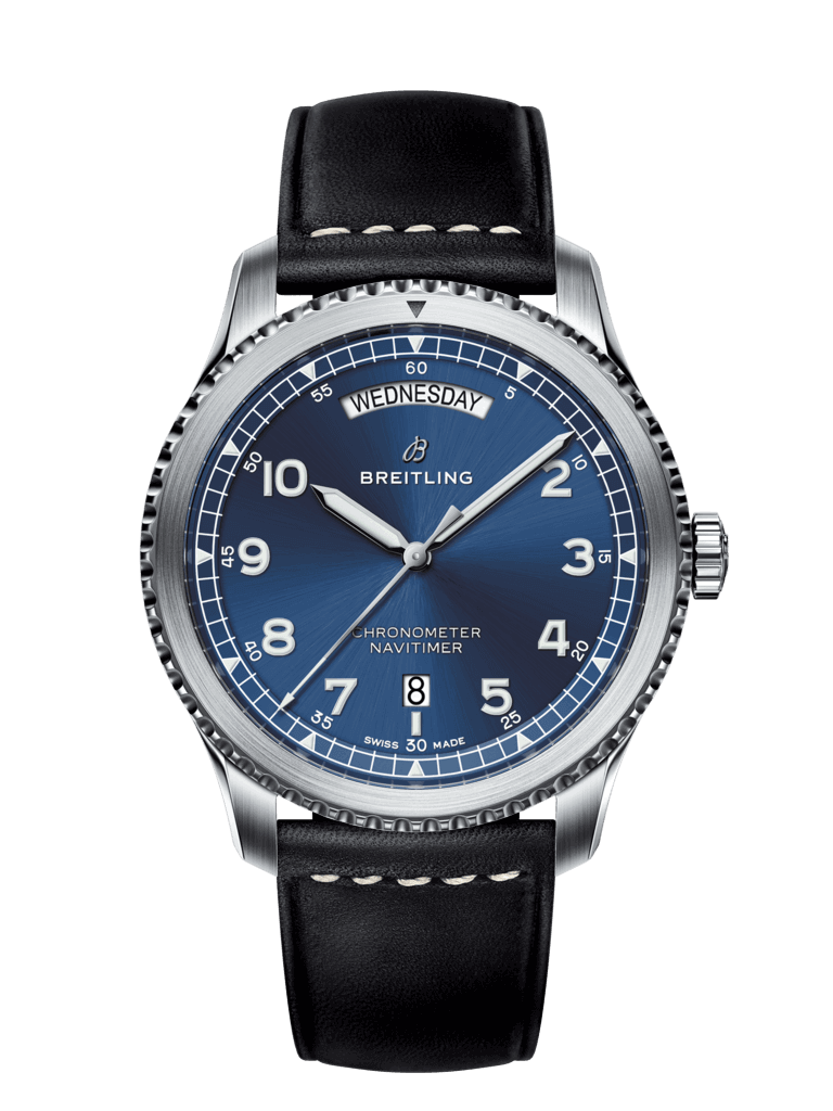 BREITLING NAVITIMER 8 AUTOMATIC DAY DATE 41 41mm A45330101C1X1 Blue