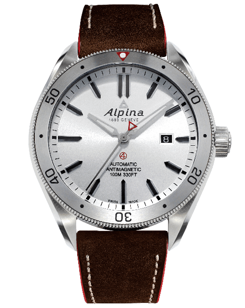 ALPINA ALPINER ALPINER 4 45mm AL-525SS5AQ6 Argenté