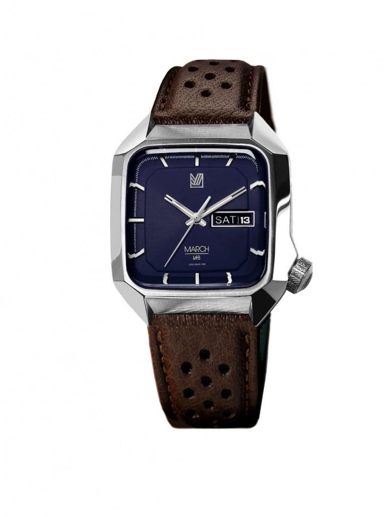 MARCH LAB MADE IN FRANCE AM2 ELECTRIC NAVY 39mm AM2ENYL7 Bleu