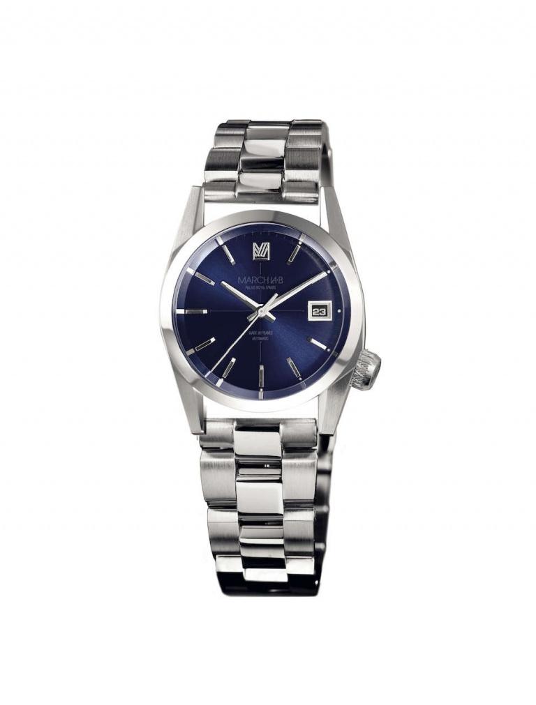 MARCH LAB MADE IN FRANCE AM69 AUTOMATIC NAVY 36mm AM69ANYSS1 Bleu