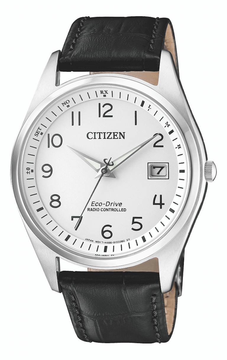 CITIZEN ECO DRIVE RADIO CONTROLLED 39mm AS2050-10A Blanc