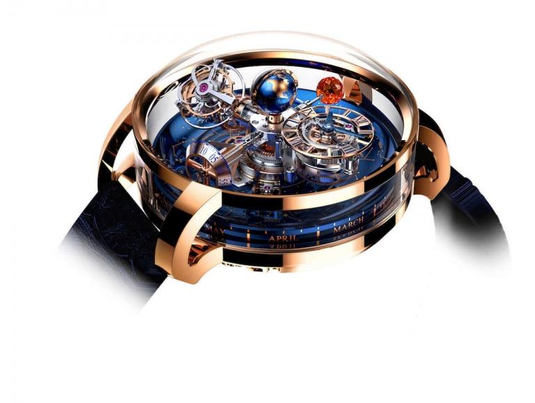 JACOB&CO ASTRONOMIA SKY ROSE GOLD 47mm AT110.40.AA.SD.A Blue