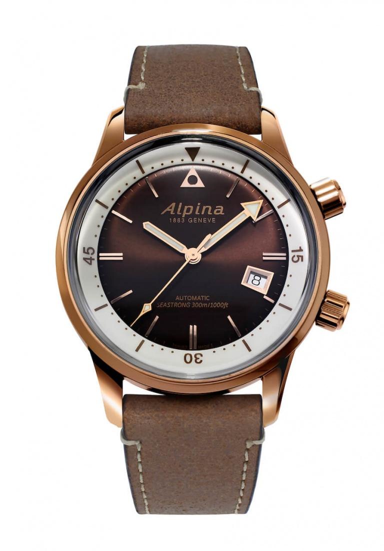 ALPINA SEASTRONG DIVER HERITAGE 42mm AL-525BRC4H4 Brown
