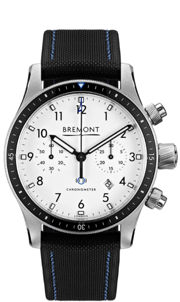 BREMONT BOEING MODEL 247 43mm BB247-SS/WH Blanc