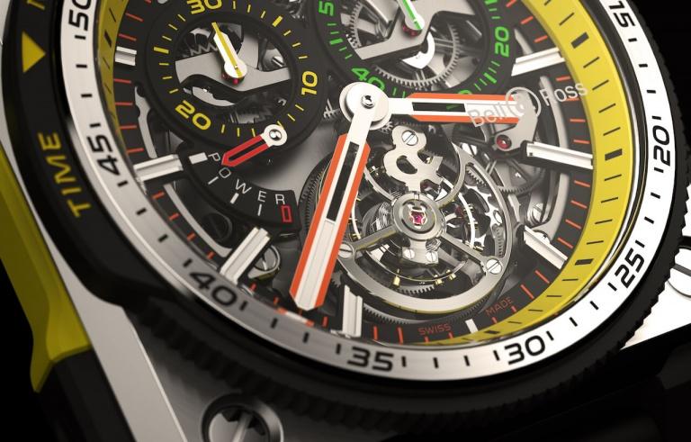 BELL & ROSS EXPERIMENTAL BR-X1 BR-X1 TOURBILLON R.S.19 45mm BRX1-CHTB-RS19/SRB Squelette