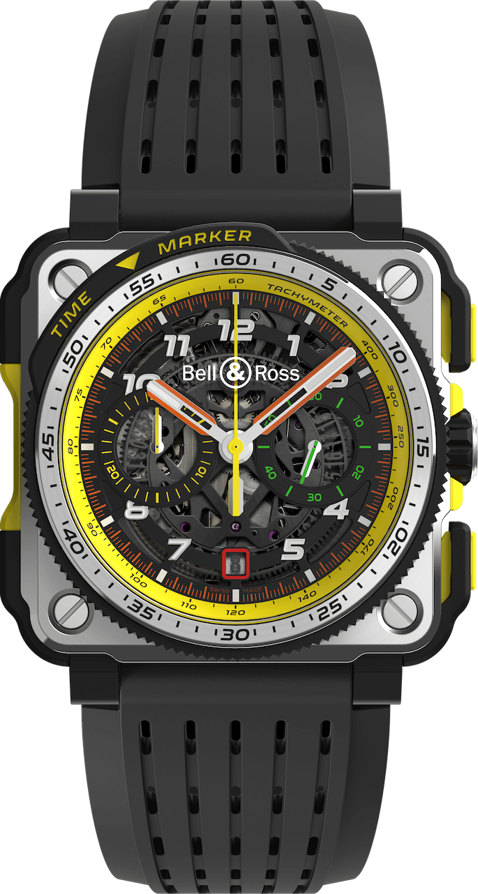 BELL & ROSS EXPERIMENTAL BR-X1 BR-X1 R.S.19 45mm BRX1-RS19/SRB Squelette