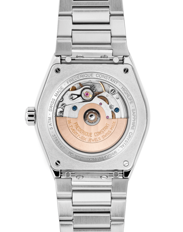 FREDERIQUE CONSTANT HIGHLIFE LADIES AUTOMATIC 34mm FC-303LG2NH6B Gris