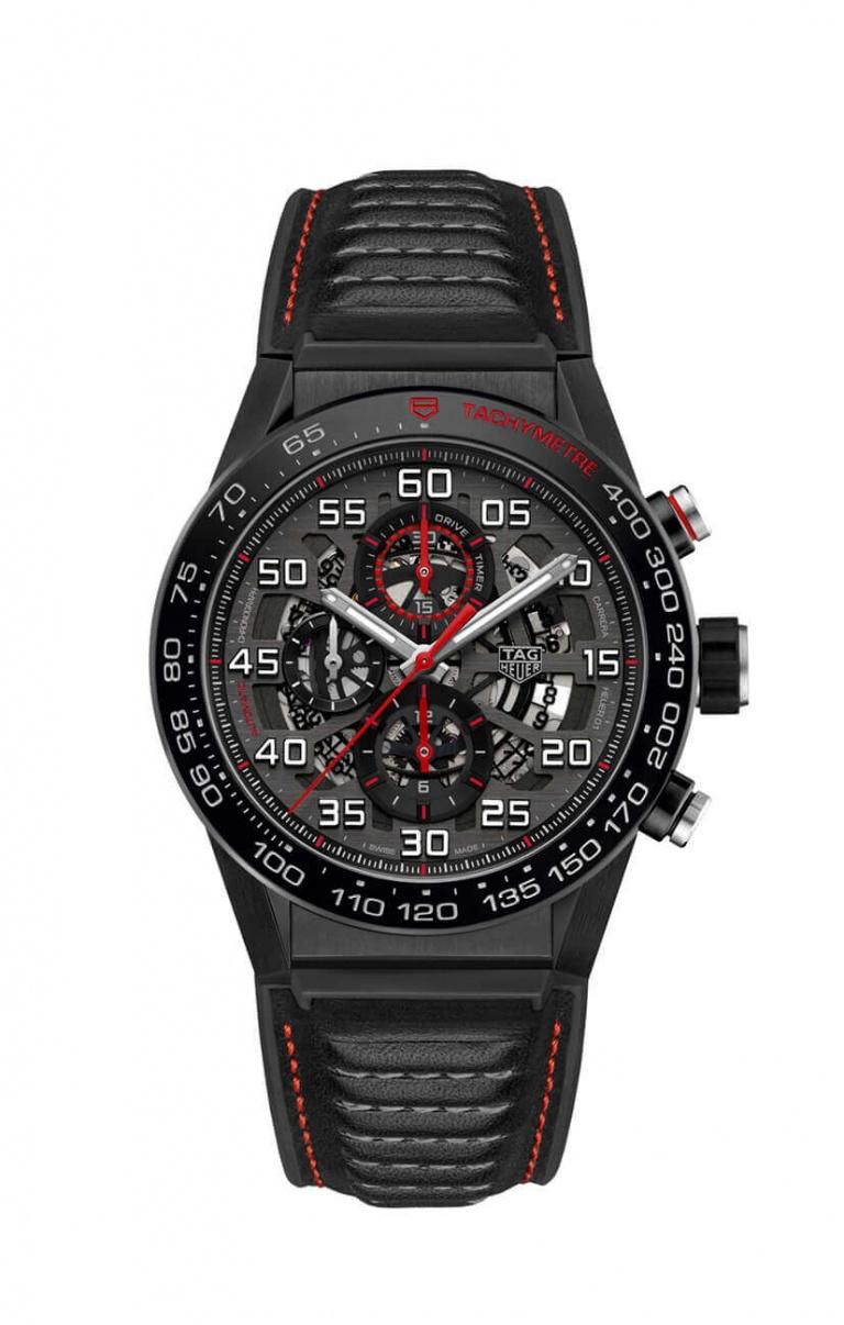 TAG HEUER CARRERA CH-01 45mm CAR2A1H.FT6101 Skeleton