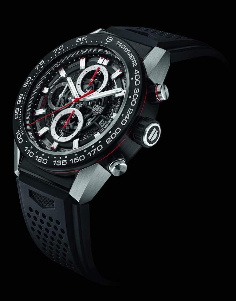 TAG HEUER CARRERA CH-01 45mm CAR2A1Z.FT6044 Skeleton