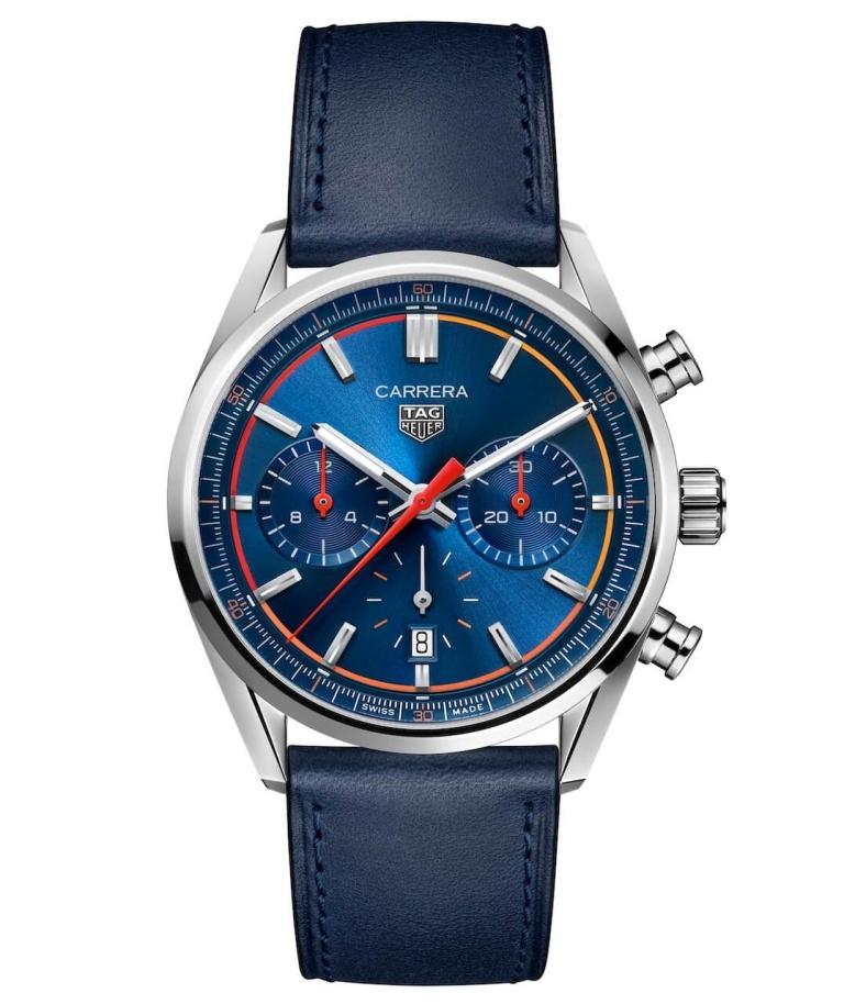 TAG HEUER CARRERA CHRONOGRAPH AUTOMATIC 42mm CBN201D.FC6543 Blue