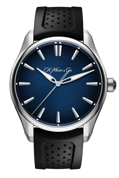 H. MOSER & CIE PIONEER CENTRE SECONDS 42.8mm 3200-1200 Blue