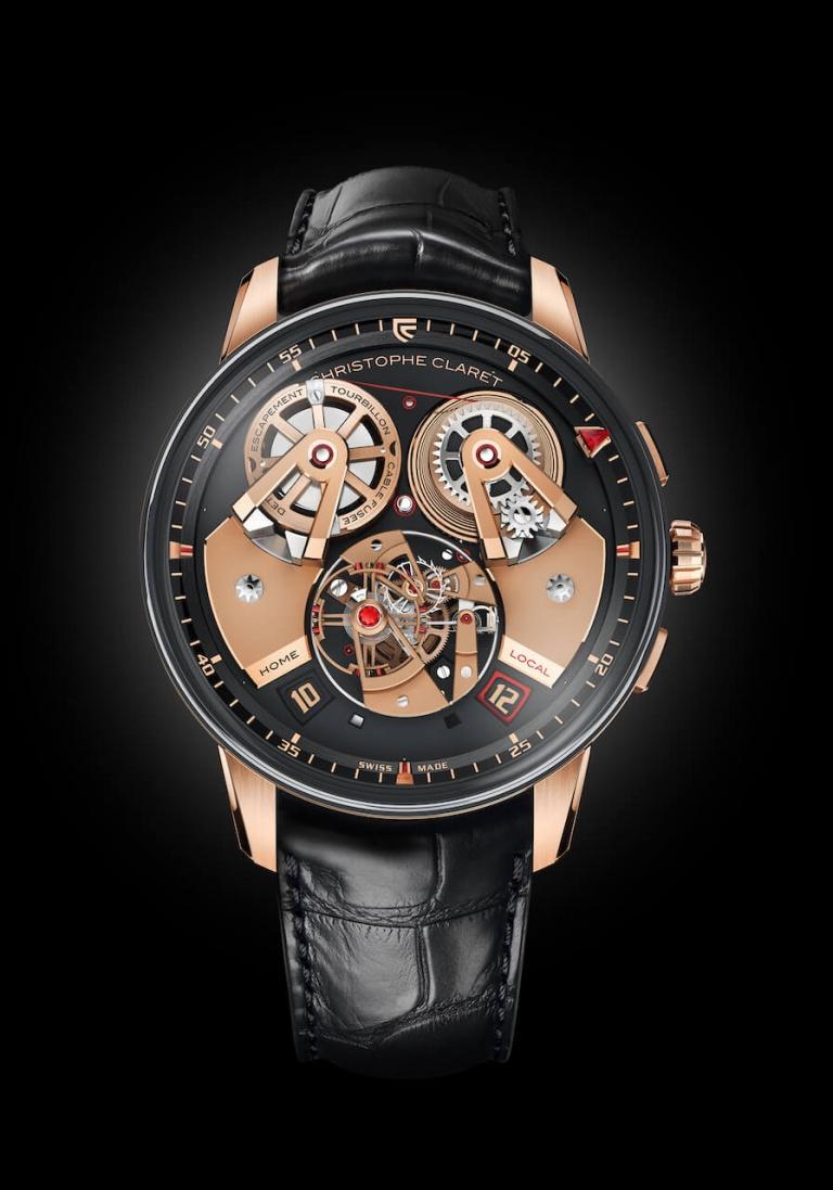 CHRISTOPHE CLARET TRADITIONNELLES ANGELICO 41mm MTR.DTC08.000-010 Skeleton