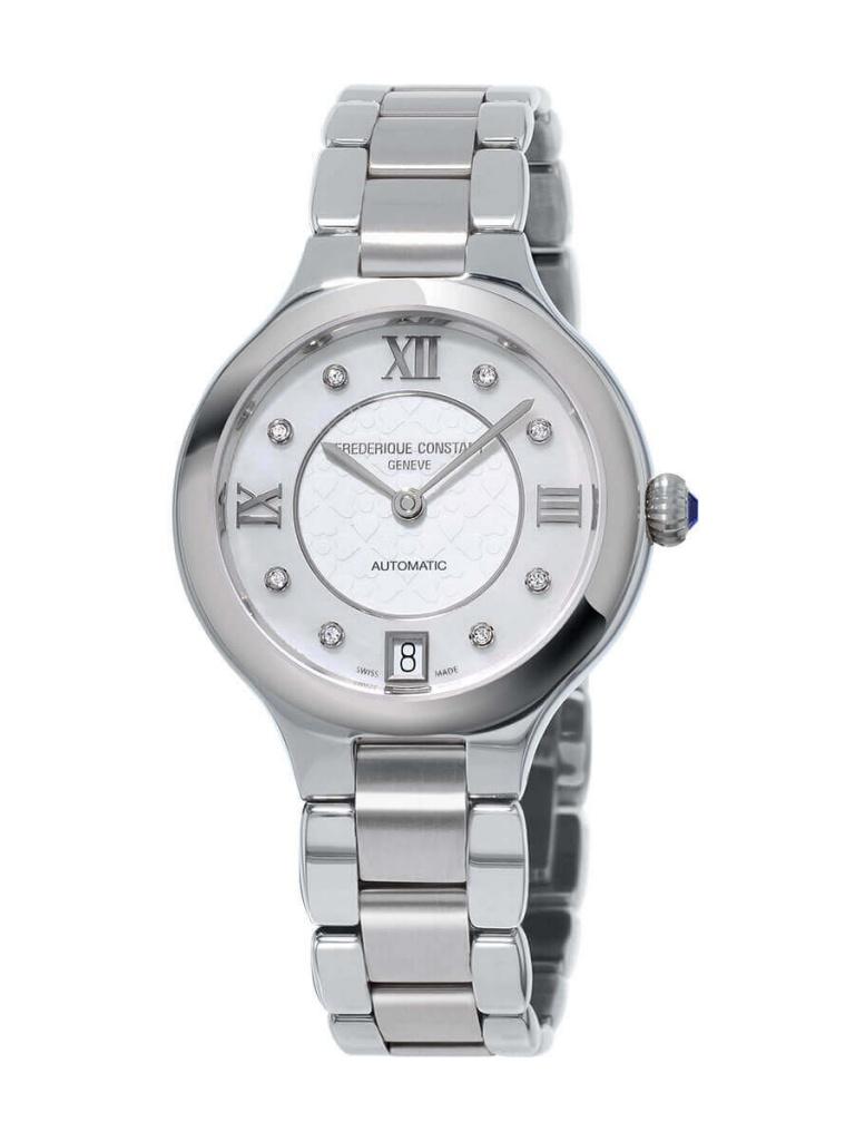 FREDERIQUE CONSTANT LADIES AUTOMATIC DELIGHT 33mm FC-306WHD3ER6B White