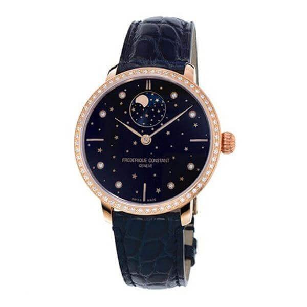 FREDERIQUE CONSTANT MANUFACTURE SLIMLINE MOONPHASE STARS 38.8mm FC-701NSD3SD4 Blue