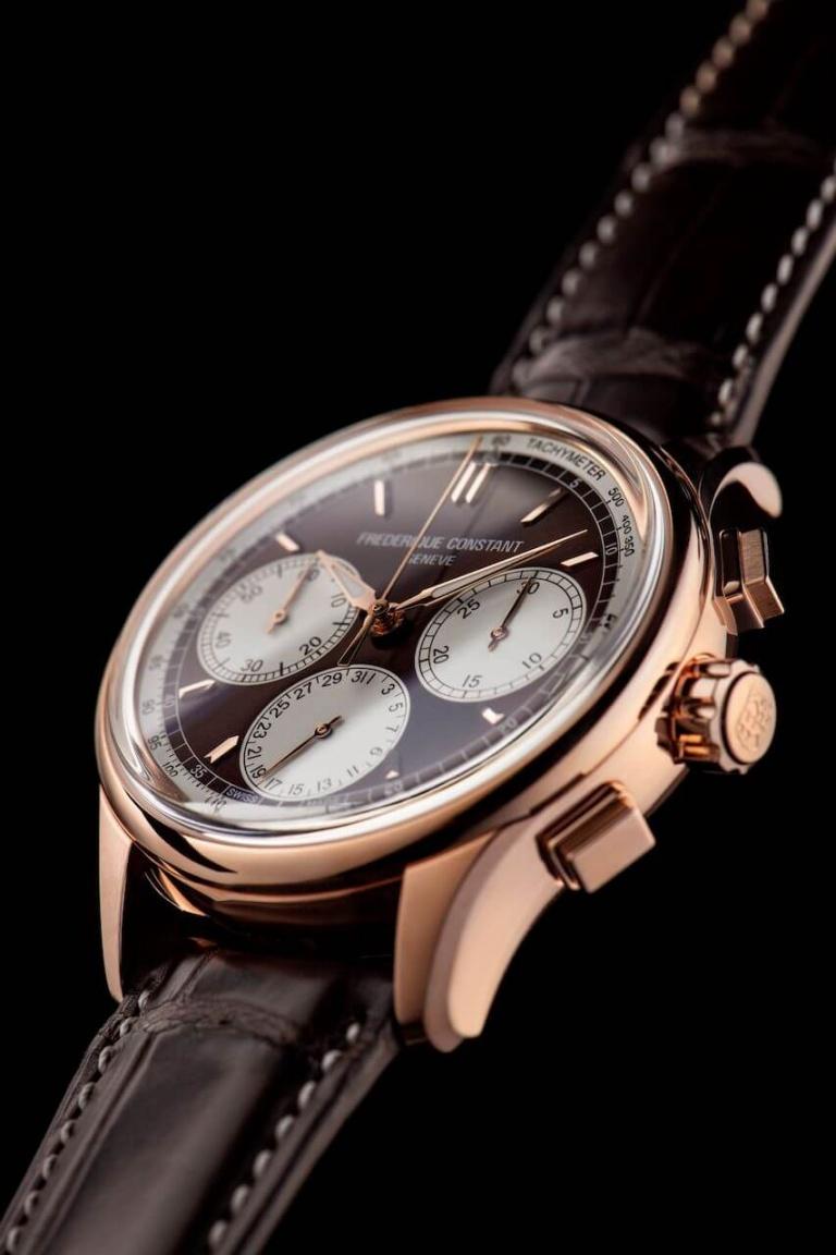 FREDERIQUE CONSTANT MANUFACTURE FLYBACK CHRONOGRAPH 42mm FC-760CHC4H4 Marron