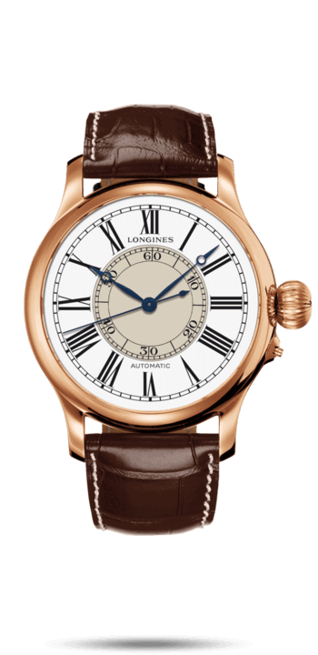 LONGINES HERITAGE WEEMS SECOND-SETTING WATCH 47mm L2.713.8.11.0 Blanc