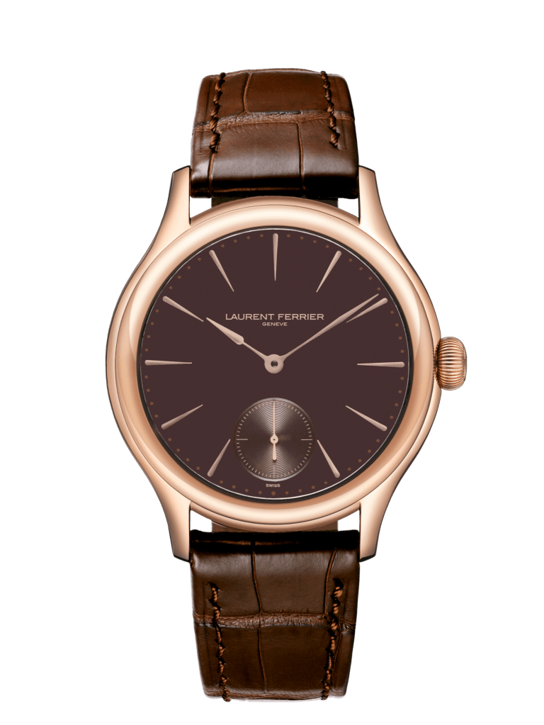 LAURENT FERRIER GALET MICRO-ROTOR RED GOLD 40MM 40mm LCF004.R5.BW2 Marron