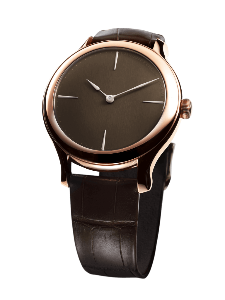 LAURENT FERRIER GALET MICRO-ROTOR RED GOLD 39MM 39mm LCF011.R5.BW2 Marron
