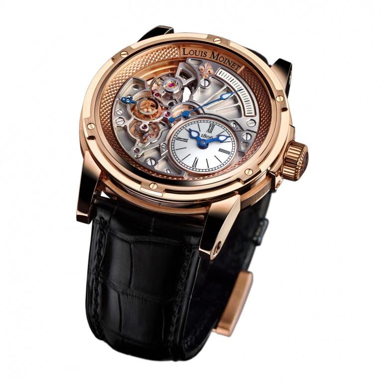 LOUIS MOINET 20-SECOND TEMPOGRAPH LIMITED EDITION 44mm LM-39.50.80 Blanc