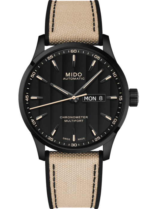 MIDO MULTIFORT CHRONOMETER 42mm M038.431.37.051.09 Noir