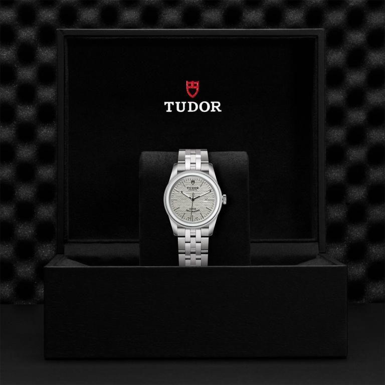 TUDOR GLAMOUR DATE 31mm M53000-0007 Silver
