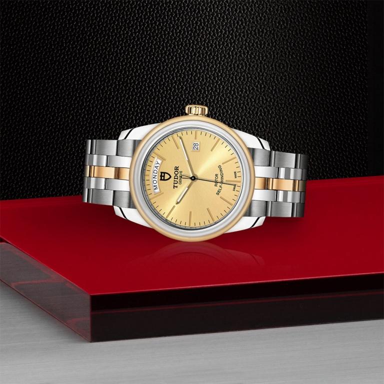TUDOR GLAMOUR DAY DATE 100mm M56003-0005 Opaline