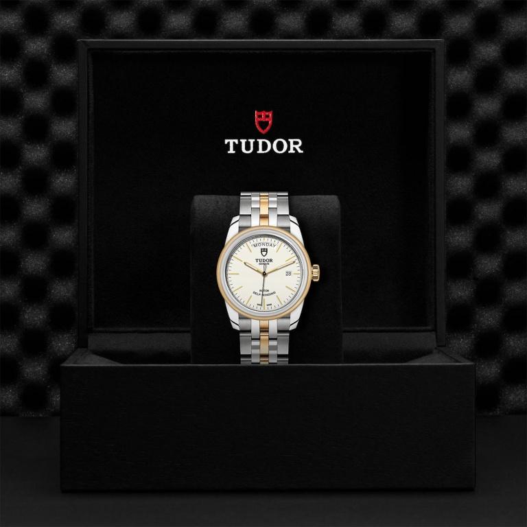 TUDOR GLAMOUR DAY DATE 39mm M56003-0112 Opaline
