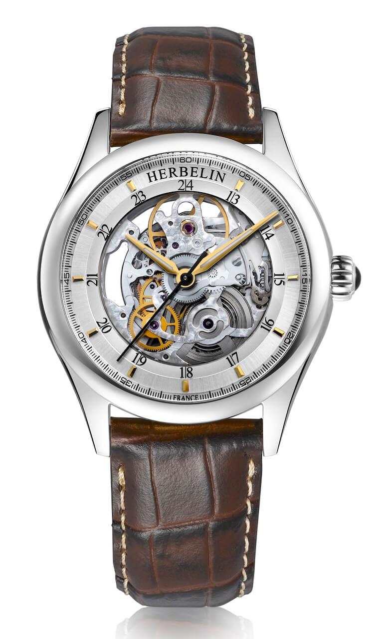 MICHEL HERBELIN CLASSICS SKELETON 1661 SQT12MA retail price