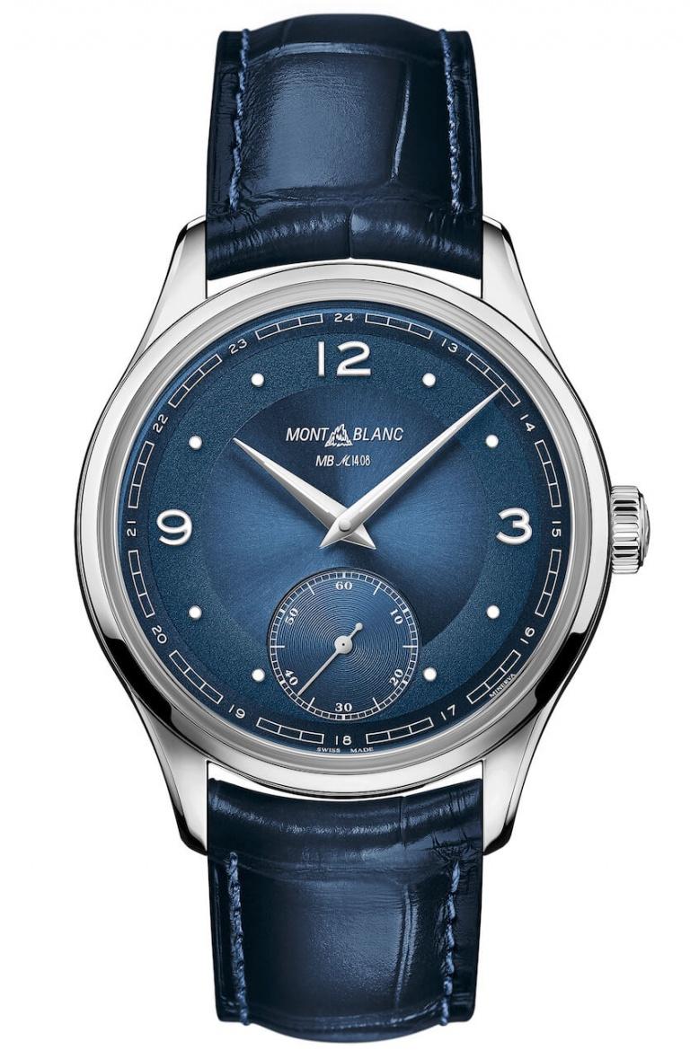MONTBLANC HERITAGE SMALL SECOND 39mm 128666 Blue