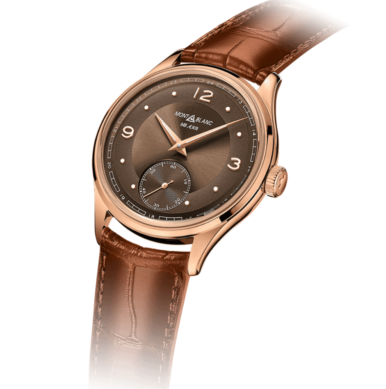 MONTBLANC HERITAGE SMALL SECOND 39mm 128667 Marron