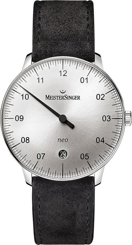 MEISTERSINGER FORM AND STYLE NEO 36mm NE901N Silver