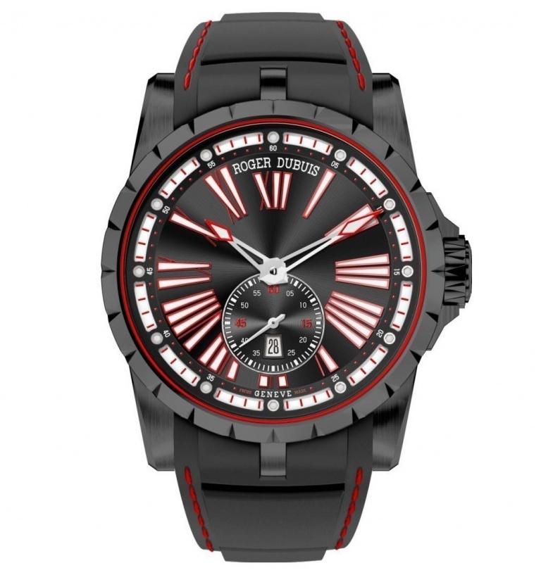 ROGER DUBUIS EXCALIBUR 45 AUTOMATIC 45mm RDDBEX0567 Grey