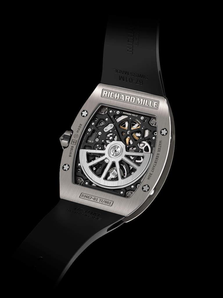 RICHARD MILLE RM AUTOMATIC EXTRA FLAT 47.52mm RM 67-01 Squelette