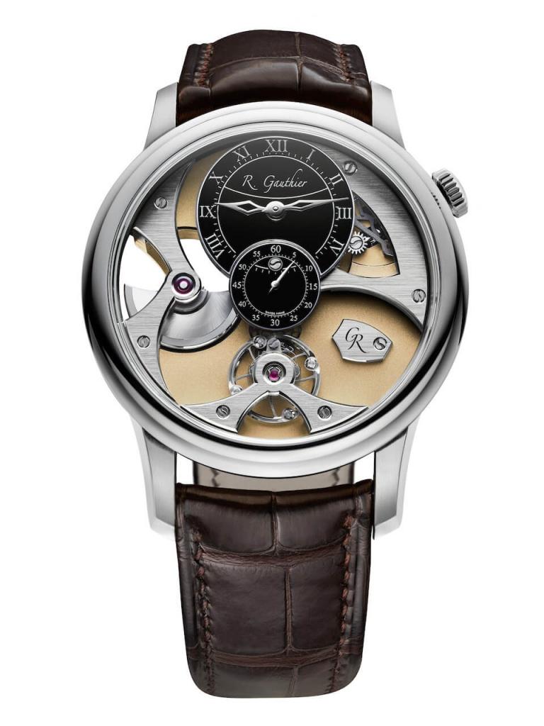 ROMAIN GAUTHIER MICRO-ROTOR WHITE GOLD 39.5mm WHITE GOLD Squelette