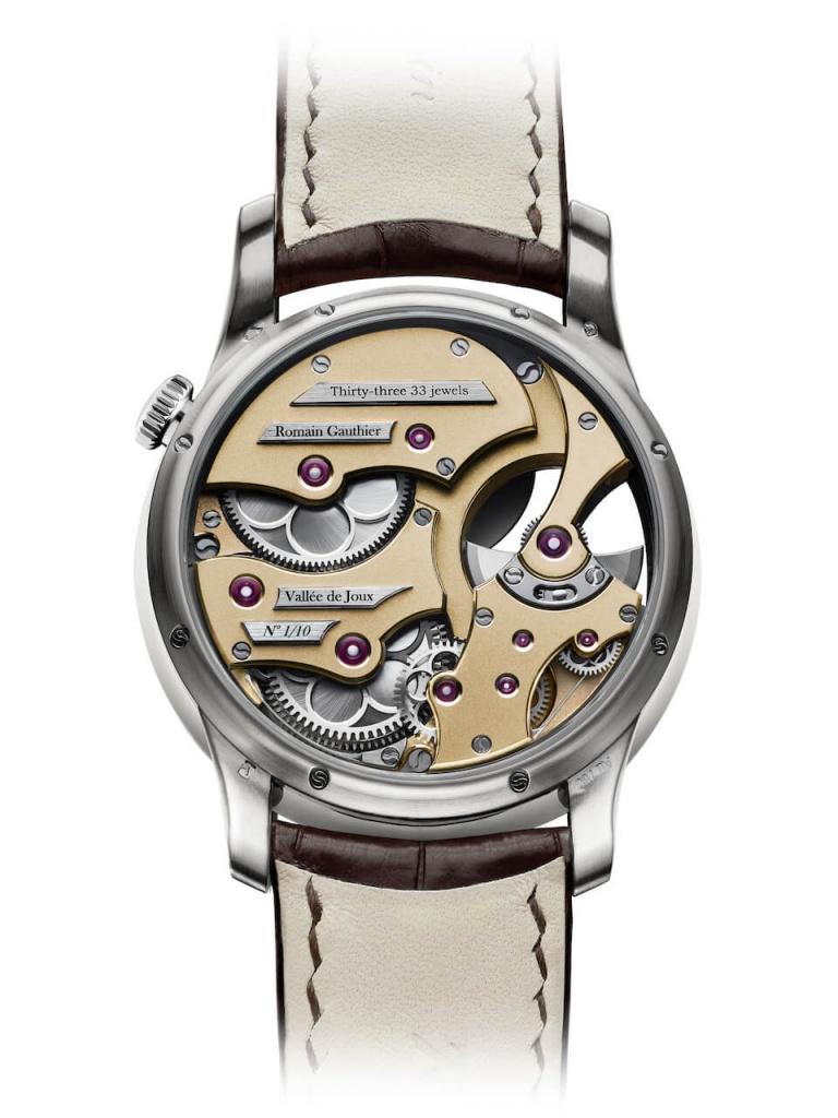 ROMAIN GAUTHIER MICRO-ROTOR WHITE GOLD 39.5mm WHITE GOLD Squelette