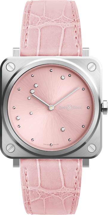 BELL & ROSS BR S QUARTZ BR S PINK DIAMOND EAGLE 39mm BRS-EP-ST/SCR Other