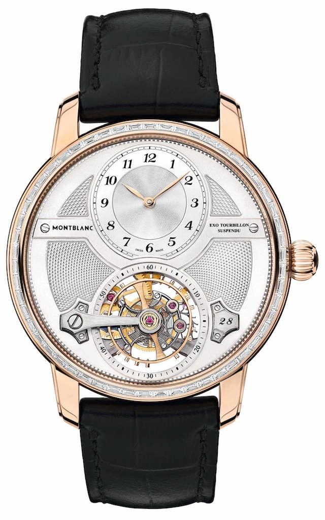 MONTBLANC STAR LEGACY SUSPENDED EXO TOURBILLON LIMITED EDITION 44.8mm 118495 Blanc
