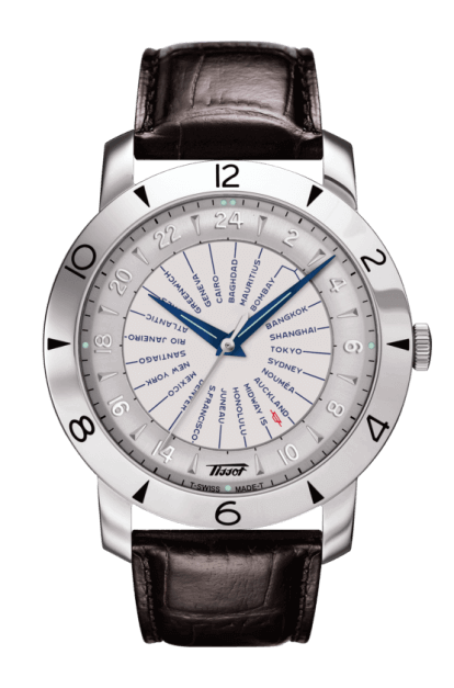 TISSOT HERITAGE NAVIGATOR AUTOMATIC 160TH ANNIVERSARY COSC 43mm T078.641.16.037.00 Silver