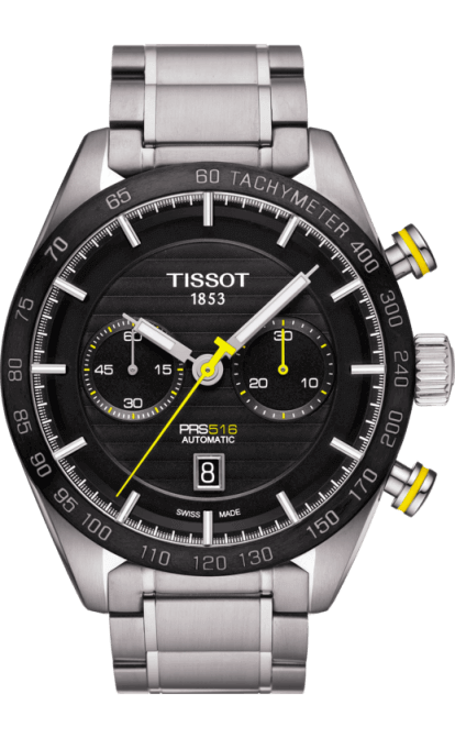TISSOT T-SPORT PRS516 AUTOMATIC CHRONOGRAPH 45mm T100.427.11.051.00 Black