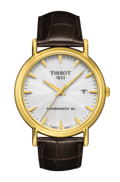 TISSOT T-GOLD CARSON 40mm T907.407.16.031.00 Argenté