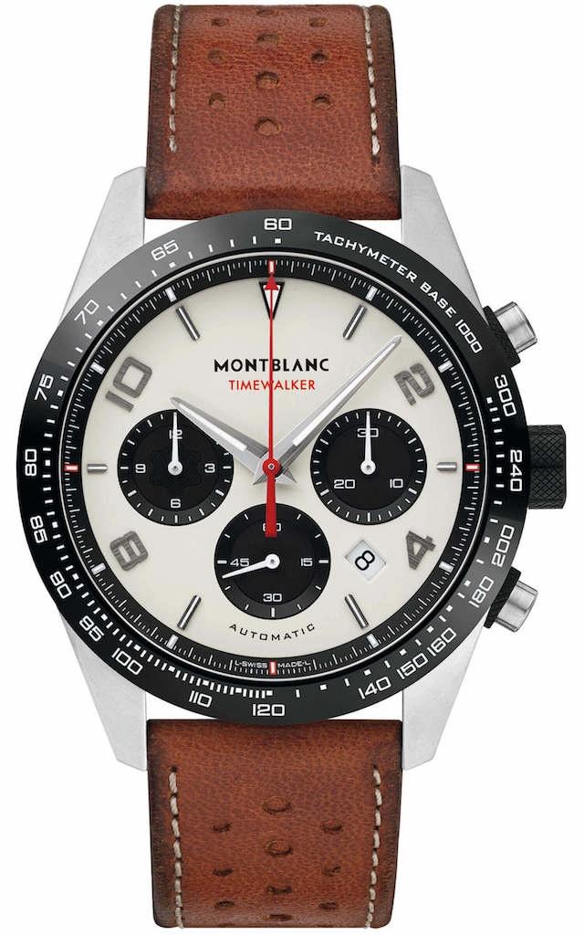 MONTBLANC TIMEWALKER MANUFACTURE CHRONOGRAPH 43mm 118488 Blanc