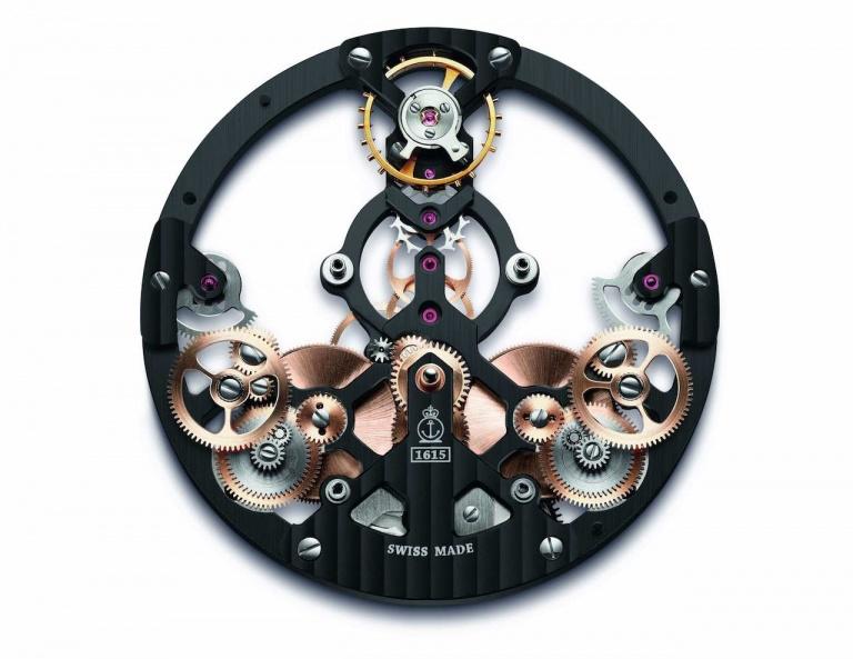 ARNOLD & SON TIME PYRAMID BLACK EDITION 44.6mm 1TPBS.R01A Skeleton