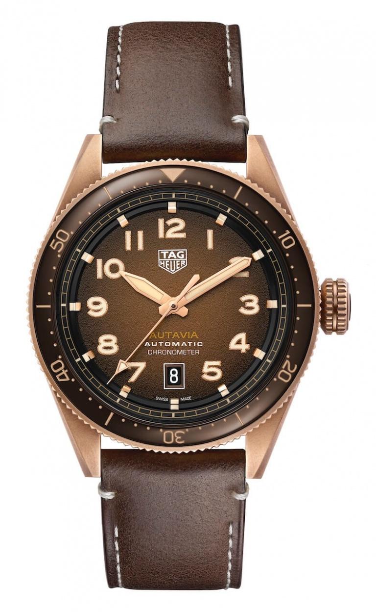 TAG HEUER AUTAVIA ISOGRAPH 42mm WBE5190.FC8268 Brown