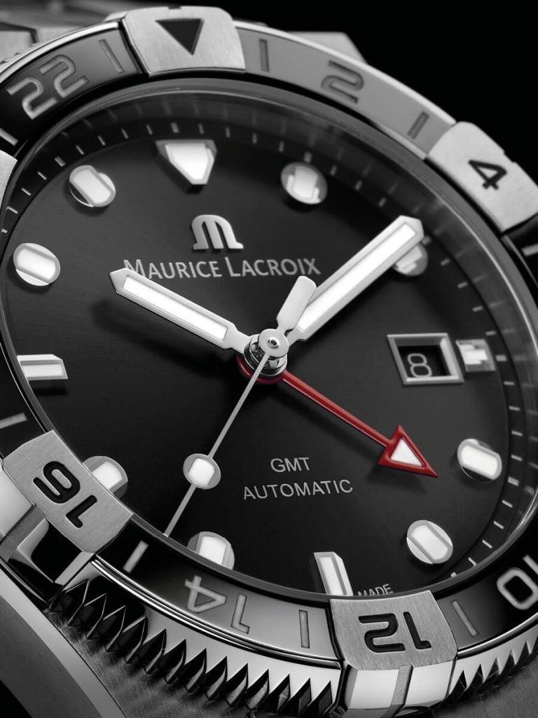 MAURICE LACROIX AIKON VENTURER GMT 43mm AI6158-SS001-330-2 Black